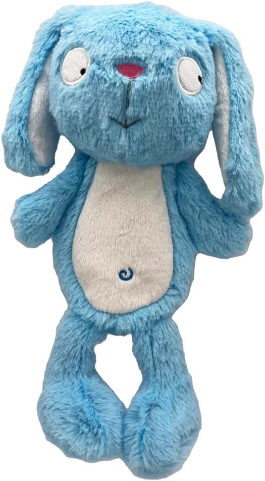 Huxley & Kent Slappies for Dogs | Betty Bunny (Small) | Squeak & Shake Dog Toy | No Stuff Squeaky Toy, TPR Ball in Head | Simulates Hunting Nature for Dogs