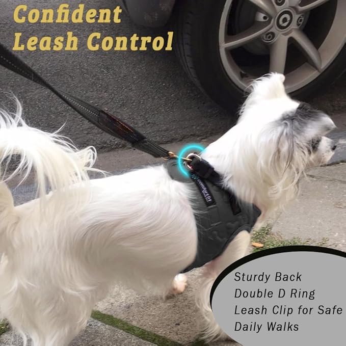 Comfort Fit Dog Harness – Adjustable No-Pull Vest for Small, Medium & Large Dogs – Soft Padded Step-in Design for Easy Control – Ideal for Walking, Running & Training – All-Weather Premium Dog Vest