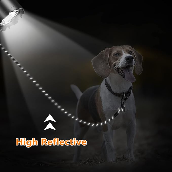 NTR Long Dog Leash, 50FT Check Cord with with 2 Swivel Hooks and Soft Rubber Handle for Pink Leash for Small Medium and Large Dogs Walking Training Hiking Camping Playing-Teal