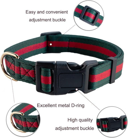 Premium and Stylish Dog Collar Harness and Leash,Soft Comfortable，Chest Adjustable Pet Harness,Luxury Fashion Dog Harness Leashes Set Gift for Puppy Small Dogs