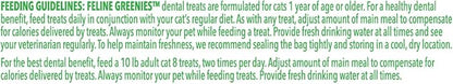 Greenies Feline Adult Natural Dental Care Cat Treats, Savory Salmon Flavor, 2.1 oz. Pouch (Pack of 2)