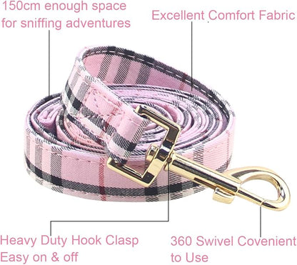 SuperBuddy Dog Collar and Leash,Breathable Adjustable Dog Collar-Safe Buckle-Collars for Small Medium Large Pet