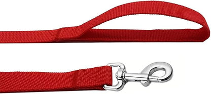 Strong Nylon Dog Leash, 4FT/ 5 FT/ 6FT Dog Leashes for Small Medium Dogs