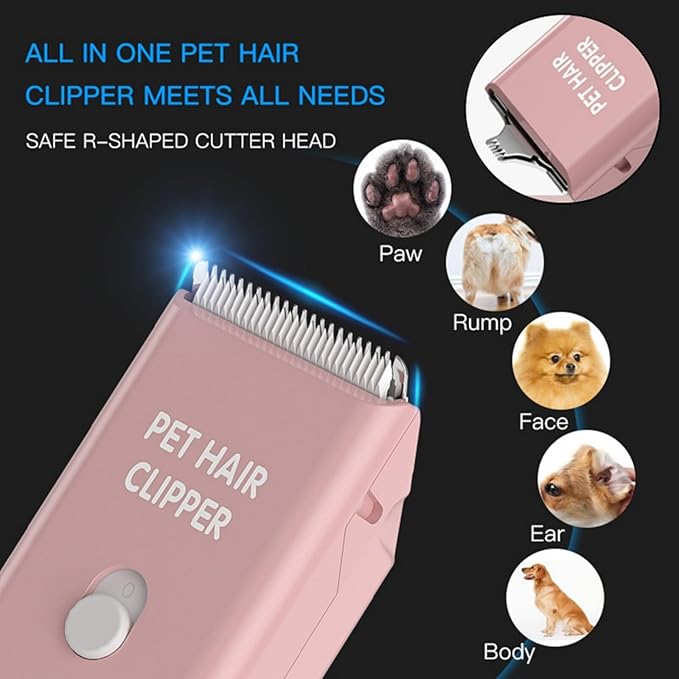 Tileon Washable Replacement Blades for Dog Clipper,Replacements Blades for Dogs and Cats Grooming Clippers,6 PCs of Replacement Blades Only
