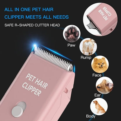 Tileon Washable Replacement Blades for Dog Clipper,Replacements Blades for Dogs and Cats Grooming Clippers,6 PCs of Replacement Blades Only