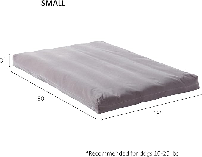 Happy Hounds Cooper Deluxe Reversible Crate Pad - Small - Gray