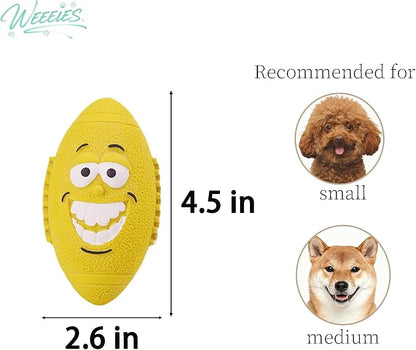 6 Pack Interactive Dog Toy Set,Squeaky Latex, Plush & Rope Toys for Small and Medium Dogs, Fun Chew Toys for Training, Play, and Exercise