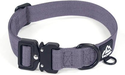 Dog Collar for Large Dogs - Adjustable, Chew Proof Nylon Collar with Metal Quick Release Buckle and D-Ring for Dog Tags (Montana Moonrise, XL(1.5''Width, Fit 15''-23''))