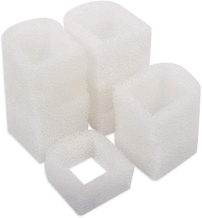 MyfatBOSS 18PCS Cat Water Fountain Filter Compatible with Petsafe Water Fountain for Drinkwell Pet Fountain Filters, Replacement Foam Filters for 360 Pet Fountain Seaside Pagoda 1/2 Gallon Fountains