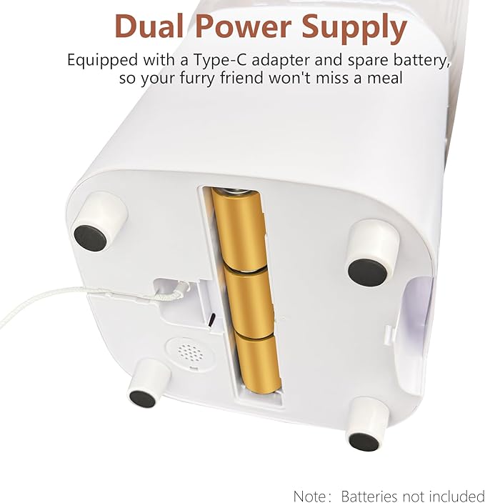 Gzenlos Automatic Cat Feeder with Camera, 5L Auto Dog Feeder with Night Vision Cat Food Dispenser with Stainless Steel Bowl, Pet Feeder for Small Pets Indoor (Vedio)