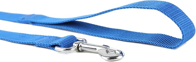 Nylon Dog Training Leash, Traction Rope, 4Foot /5 Ft /6 Feet Long, 5/8 inch 3/4 Inch 1 Inch Wide, for Small and Medium Dogs