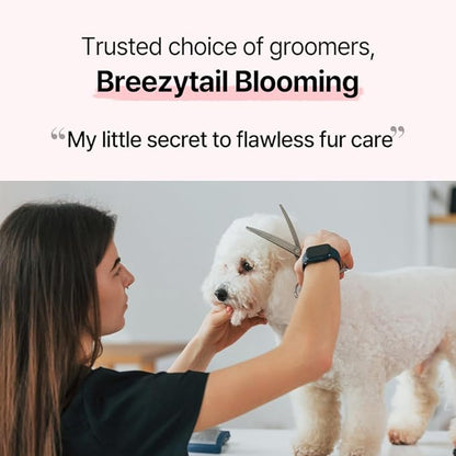 Breezytail Blooming Volumizing Dog Shampoo, Loved by Top Korean Groomers, Volumizing Formula for a Shiny & Fluffy Coat – Easy Breezy, Professional Care at Home (16.9 fl oz/500ml) (16.9 fl oz)