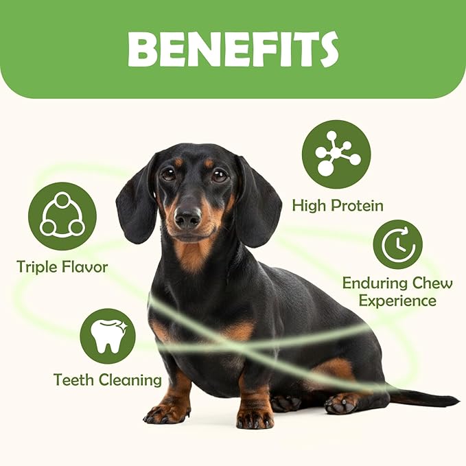 MON2SUN Dog Treats, Triple Flavor 5 Inch Chicken Liver Duck and Chicken Wrapped Rawhide Snacks for Small and Medium Dogs, 31.75 Oz (45 Count-Pack of 1)