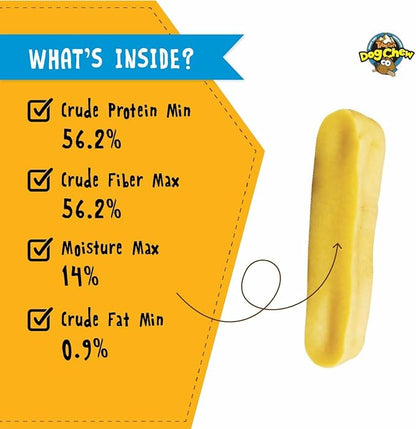 Tibetan Dog Chew Yak Cheese Sticks - Natural Handmade Treats for Extra Large Dogs, Long-Lasting and Easy to Digest with No Additives, Rawhide, Grains, or Gluten, Perfect for Aggressive Chewers, 1 Chew