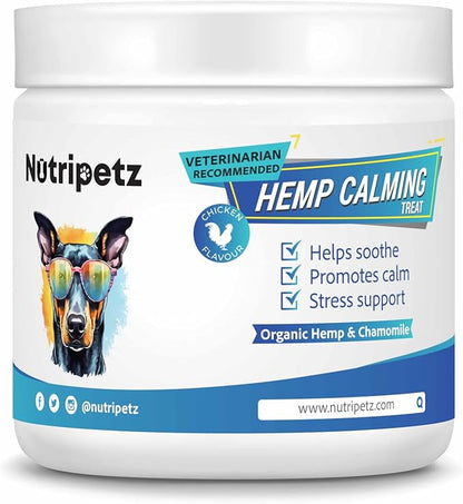 Hemp Calming Treat for Dogs - 120 Chews