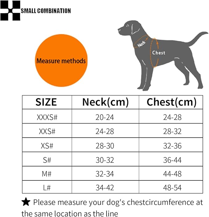 Adjustable Dog Harness with Leash, Reflective Mesh, No-Pull Design，Matching Lead Rope (Brown, XXXS)