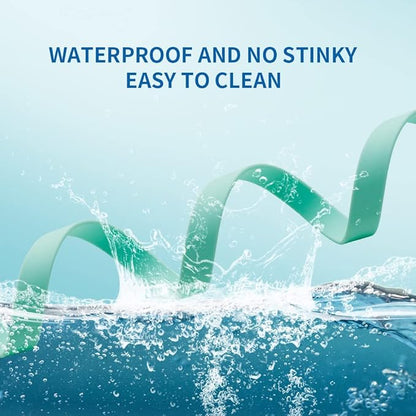 Waterproof Dog Training Leash 50FT 30FT 15FT 10FT 5FT Heavy Duty Recall Long Lead for Large Medium Small Dogs (5FT, Mint Green)