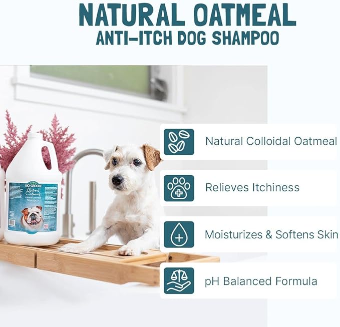 Bio-groom 27332 32 oz Natural Oatmeal Anti-Itch Shampoo