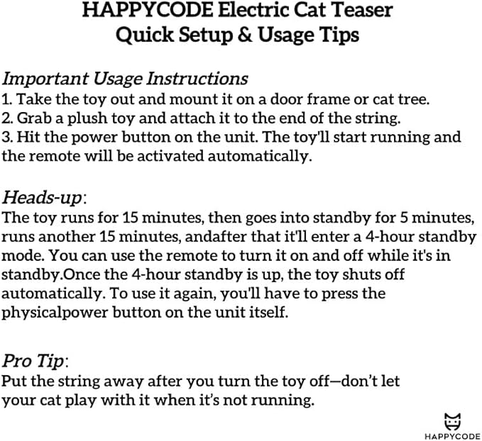 Interactive Cat Toy, Flapping Bird & Rotating Feather Teaser for Indoor Cats, Hanging Doorway Cat Toys with Fishing Pole for Exercise, Boredom Relief & Fun Games