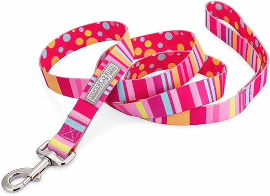 Lucky Love Dog Leash – Soft, Durable, and Comfortable Leash with Vibrant Patterns – Stylish and Long Lasting for Small Male and Female Dogs – Molly, Small