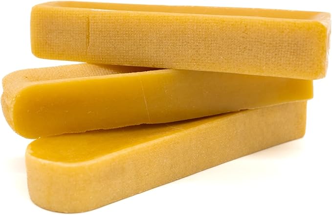 Bully Bunches Medium Authentic Yak Cheese Himalayan Chews for Medium & Small Dogs - All Natural Dog Treat Dental Chews, Made with Real Yak Milk - Lactose & Rawhide Free (2 Pk)