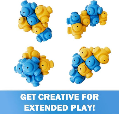 HOUNDGAMES Dog Puzzles for Smart Dogs, Interactive, Puzzle Treats, Puppy Puzzle, Toys to Keep Them Busy, Cognitive Dog Games, Toys for Bored Dogs, Advanced Puzzles, Boredom Busters (6 Pieces)