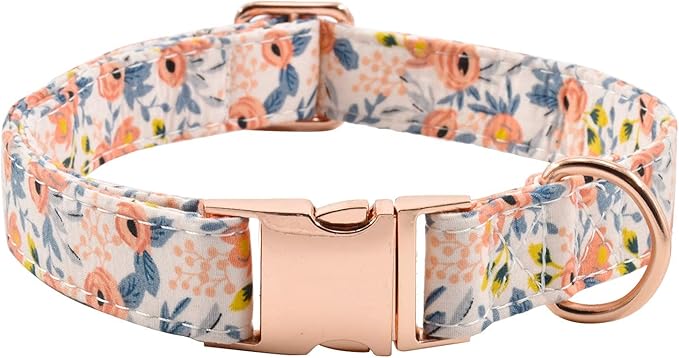 Metal Buckle Dog Collar, Durable Adjustable Dog Collar Soft for Small Medium Large Dogs