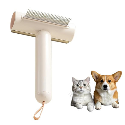 3-in-1 Cat Brushes for indoor Cats, Multifunctional Slicker Brush, Pet Brush for Shedding