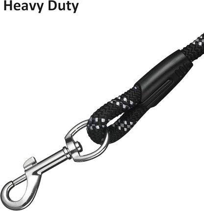 Long Dog Leash for Dog Training 10FT 16FT/30FT/50FT/100FT, Reflective Rope Dog Leash, Heavy Duty Dog Lead for Large Medium Small Dogs Walking Playing, Camping, or Yard
