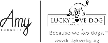 Lucky Love Dog - Adjustable Dog Collar with Easy Click Buckle for Small Ones, Durable, & Comfortable for Male & Female Dogs, Pet Collar for Puppies & Adult Dogs - Carriebelle, XS