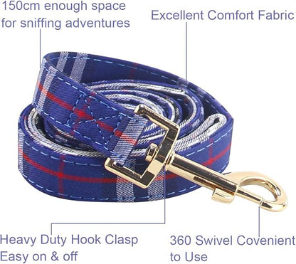 SuperBuddy Dog Collar and Leash,Breathable Adjustable Dog Collar-Safe Buckle-Collars for Small Medium Large Pet