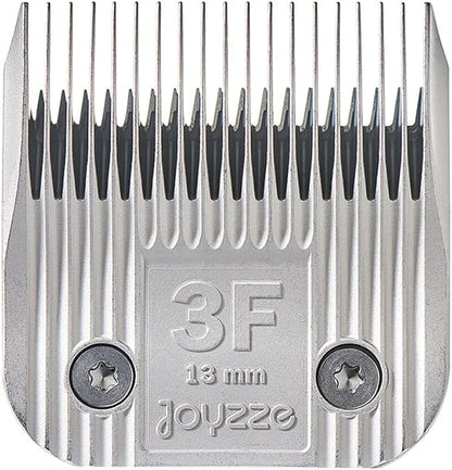 JOYZZE Raptor/Falcon Series A Blade - Professional Grade Dog Clipper Grooming Blade, Detachable, Replacement Blades - Stainless Steel, Coated Ceramic,(A Series 3F)