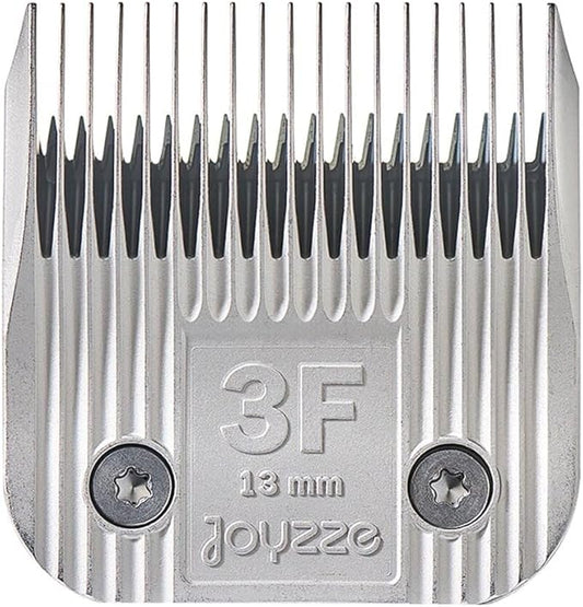 JOYZZE Raptor/Falcon Series A Blade - Professional Grade Dog Clipper Grooming Blade, Detachable, Replacement Blades - Stainless Steel, Coated Ceramic,(A Series 3F)
