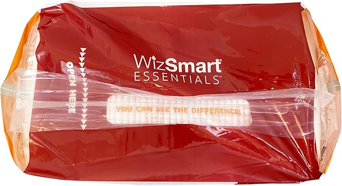 WizSmart Essentials Pads XL – Extra Large Dog Pads 23.5" x 35.4", Disposable Absorbent Pads for Large Dogs, Puppies, Senior Dogs, Incontinence, Urine, Water, Potty Training, Home, Travel - 50 Count