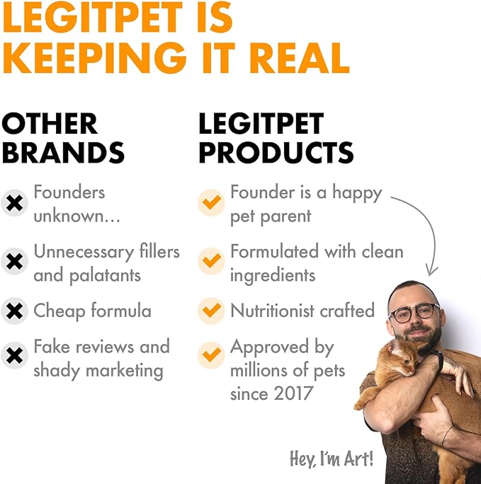 LEGITPET Anal Gland Relief Chews for Dogs Fiber & Digestive Support Supplement Soft Treats for Healthy Bowel & Gland Function Helps Reduce Scooting Promotes Dog Health & Comfort 120 pcs