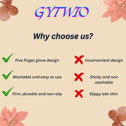 Gytwio Electrostatic Pet Hair Remover Glove – Black, Ambidextrous, Reusable for Cats and Dogs