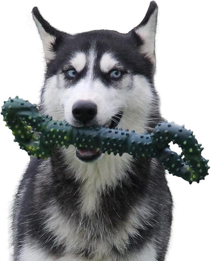 Dog Toys for Aggressive Chewers Large Dog Toys with Convex Design Natural Rubber Tug-of-war Toy for Energetic Dogs Medium Large Dogs Tooth Clean