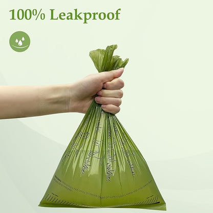 480 Count Lavender Scented 13” x 9” Dog Poop Bags Rolls, Leakproof Strong & Sturdy Waste Bags for Doggie Cat Pet