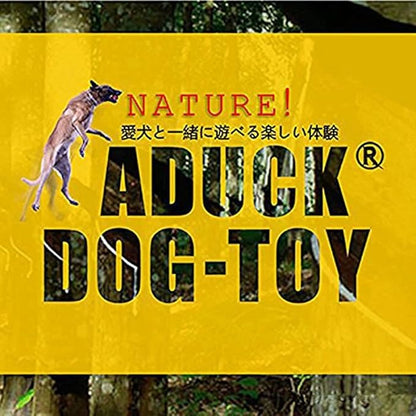 ADUCK Dog Squeaky Chew Toys for Aggressive Chewers, Small Medium Large Dogs Teeth Cleaning Soft Natural Rubber Float Toy for Indoor Outdoor Water Pool, Donut Ring Design 4.92 inch, Black