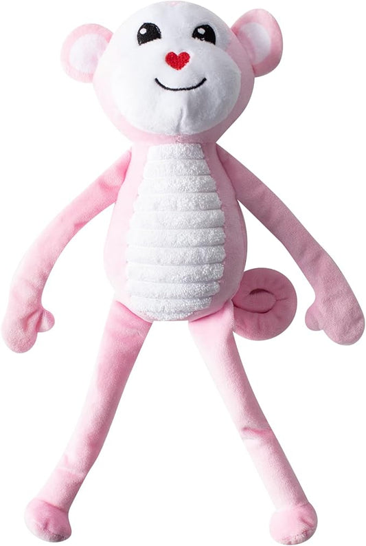 Fringe Studio Plush Dog Toy, Monkey Love, Petshop Collection (314119)