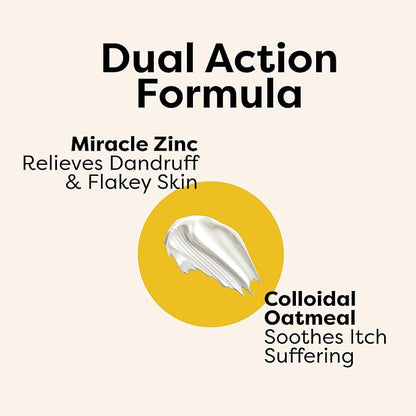 Allergy Armor Itch Relief Conditioner & Hot Spot Cream for Dogs | Medical-Strength Colloidal Oatmeal & Zinc for Dogs | Fortify Skin Barrier | for Dry, Itchy Skin, Dandruff | Made in USA | 12 oz