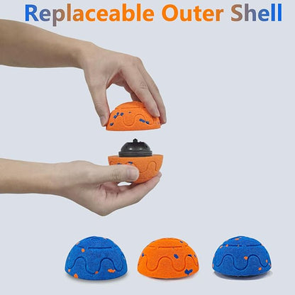 Interactive Dog Ball Replacement Shell (Orange)
