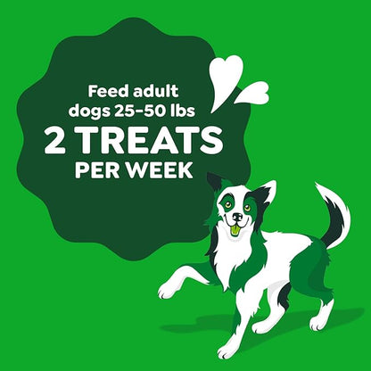 Greenies Occupy Twists Natural Dog Treats Regular Breed Size Chicken Flavor, 8.65 oz. Pack, 6 Count