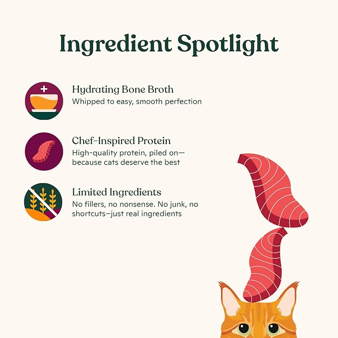Made by Nacho Lickable Cat Treats Mousse Tubes 12 Count with Bone Broth Tuna Recipe (.5 oz) No Grains, Corn, Wheat or Soy