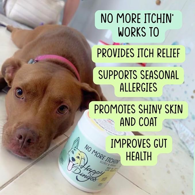 Dog Allergy Relief Chews for Itchy Skin - Stop Paw Licking, Itchy Ears, Support Seasonal Allergy - with Probiotics and Salmon Oil - 120 Count - Bacon Flavor