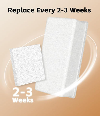 UPAWPIA Cat Water Fountain Filter Replacement 12 Packs for UPAWPIA 4L Pet Water Foutain 8 Filters & 4 Sponges Water Filter for Cat Fountain