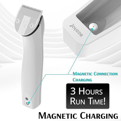 JOYZZE Hornet Mini Trimmer - Compact and Portable Pet Trimming Dog Clippers for Grooming - Low Noise, Rechargeable Cordless Pet Hair Grooming Clippers