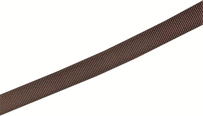 TAIAN 4FT/5FT/6FT Strong Dog Leash, Nylon Dog Leashes for Small Medium Large Dogs (1 in x 5 ft, Brown)