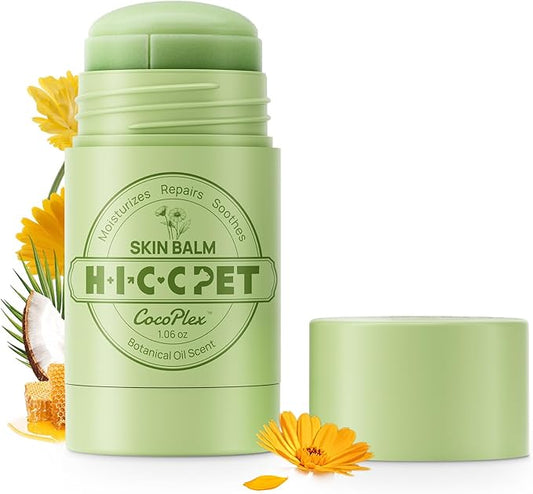 HICC PET Skin Balm for Dogs & Cats – Soothes Itching and Irritation Skin & Prevents Infection, Hypoallergenic Dog Moisturizer for Dry Itchy Skin, Hot Spot & Skin IrritationTreatment - 1.06oz