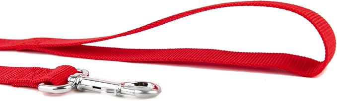 Nylon Dog Training Leash, Traction Rope, 4Ft /5 Foot /6 Feet Long, 5/8 inch 3/4 Inch 1 Inch Wide, for Small and Medium Dogs